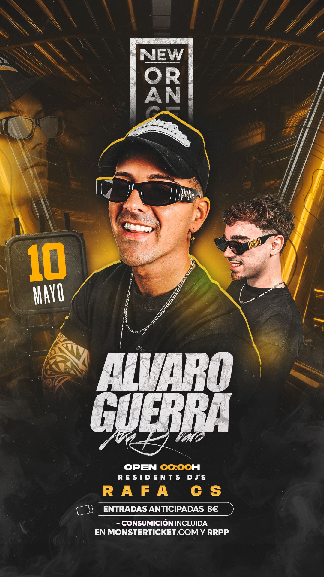 Álvaro Guerra en New Orange