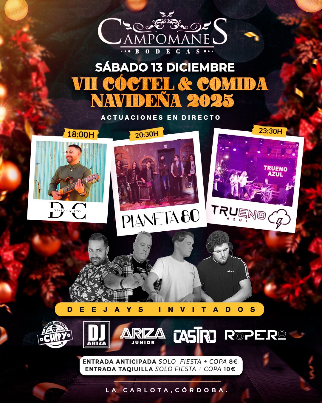 Comida Navideña 2025 | Campomanes Bodegas