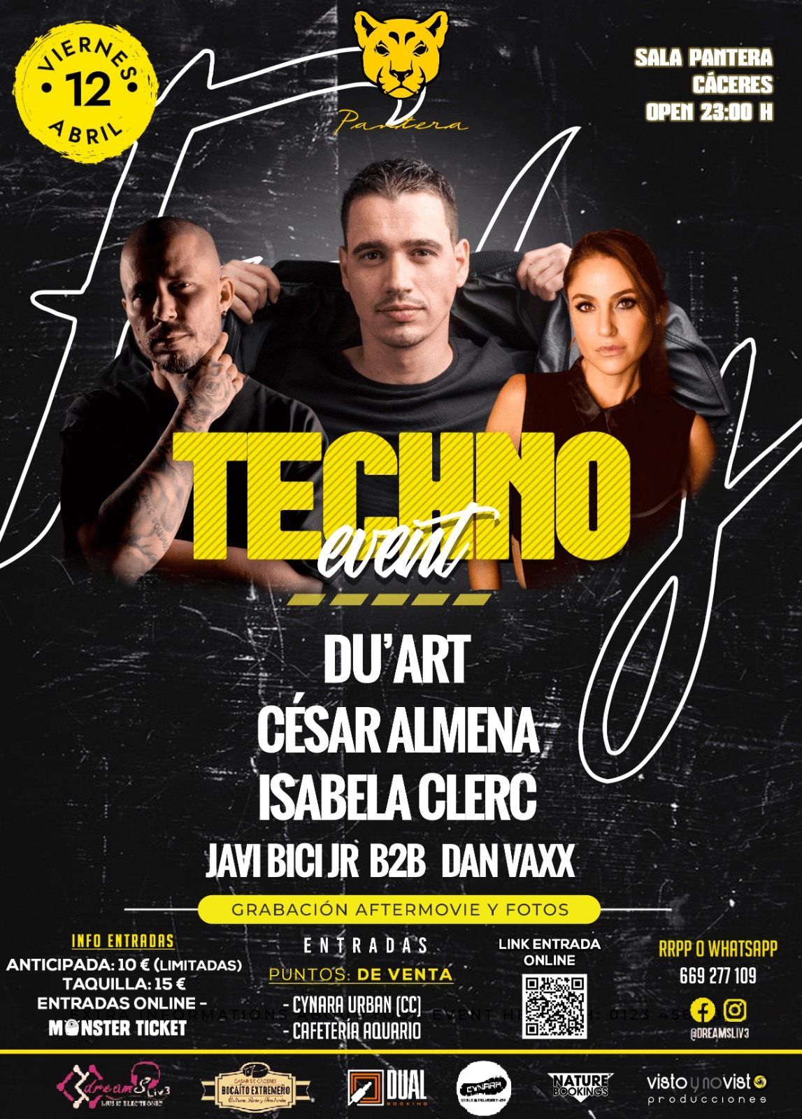 Dreamslive3 Music Pantera - Techno Event