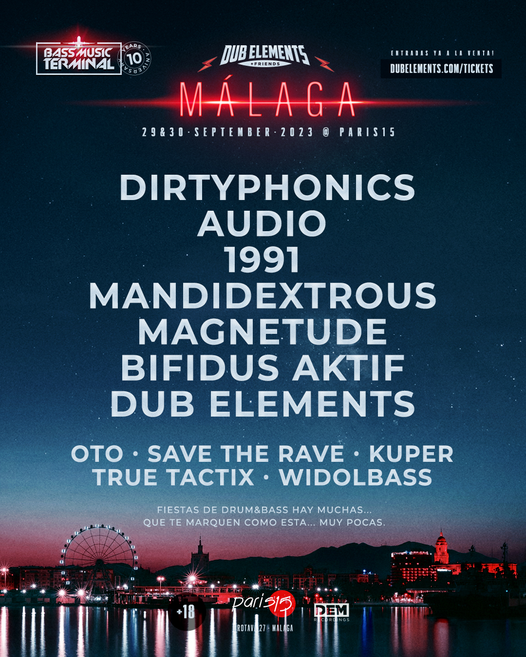 Dub Elements & Friends (Málaga)