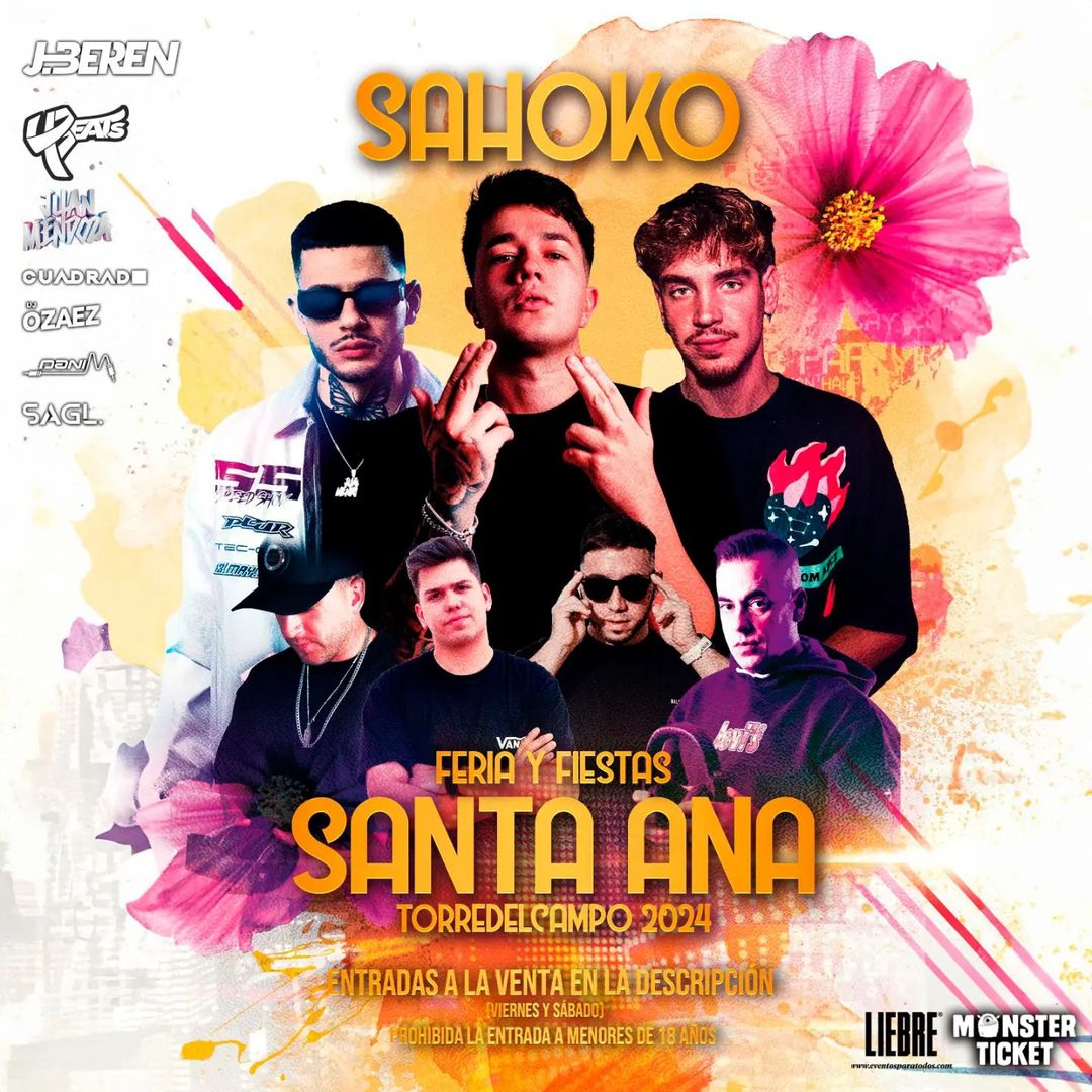 Feria y Fiestas SANTA ANA 2024 (Viernes 26 Julio)