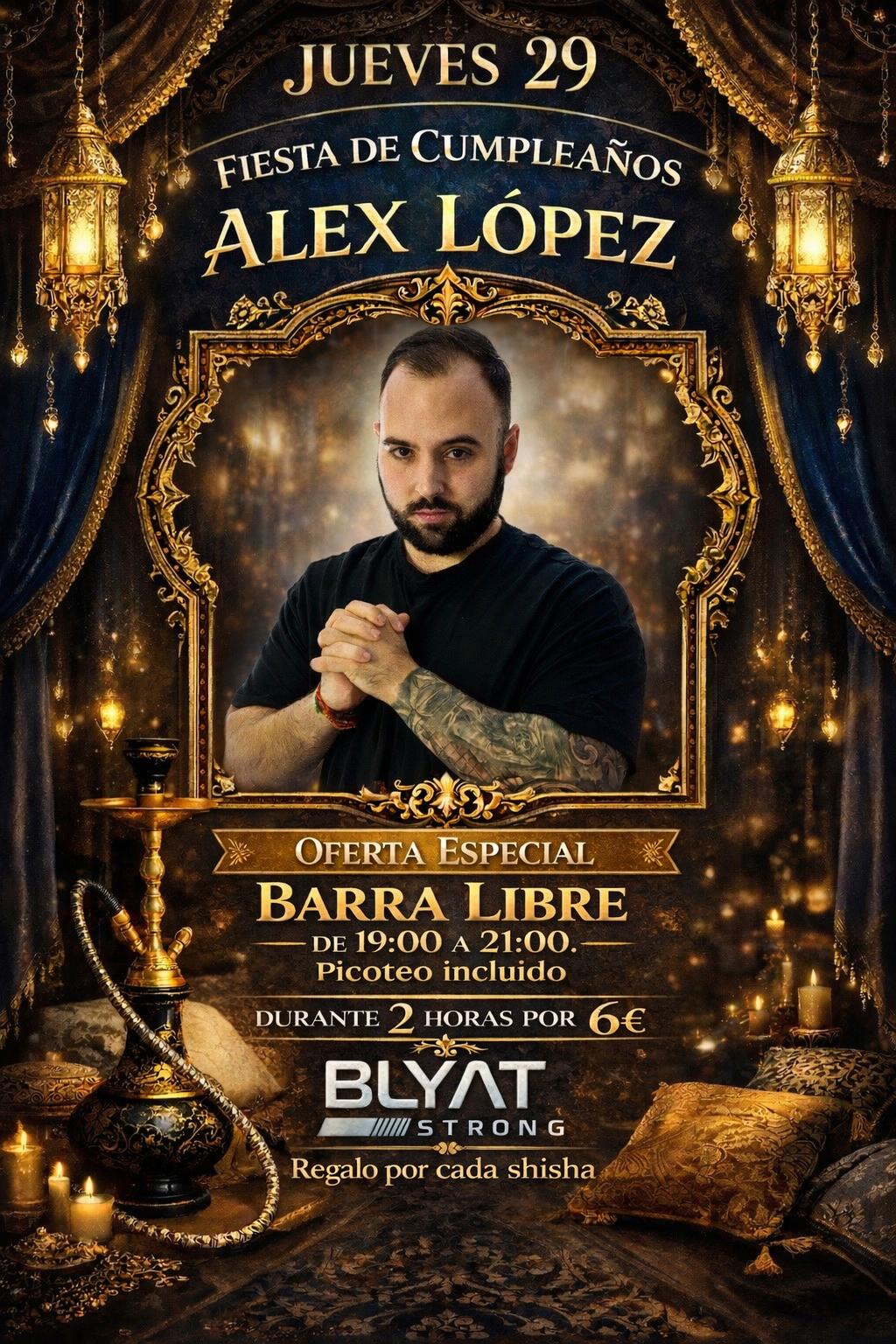 Fiesta de Cumpleaños Alex López | Persia Lounge