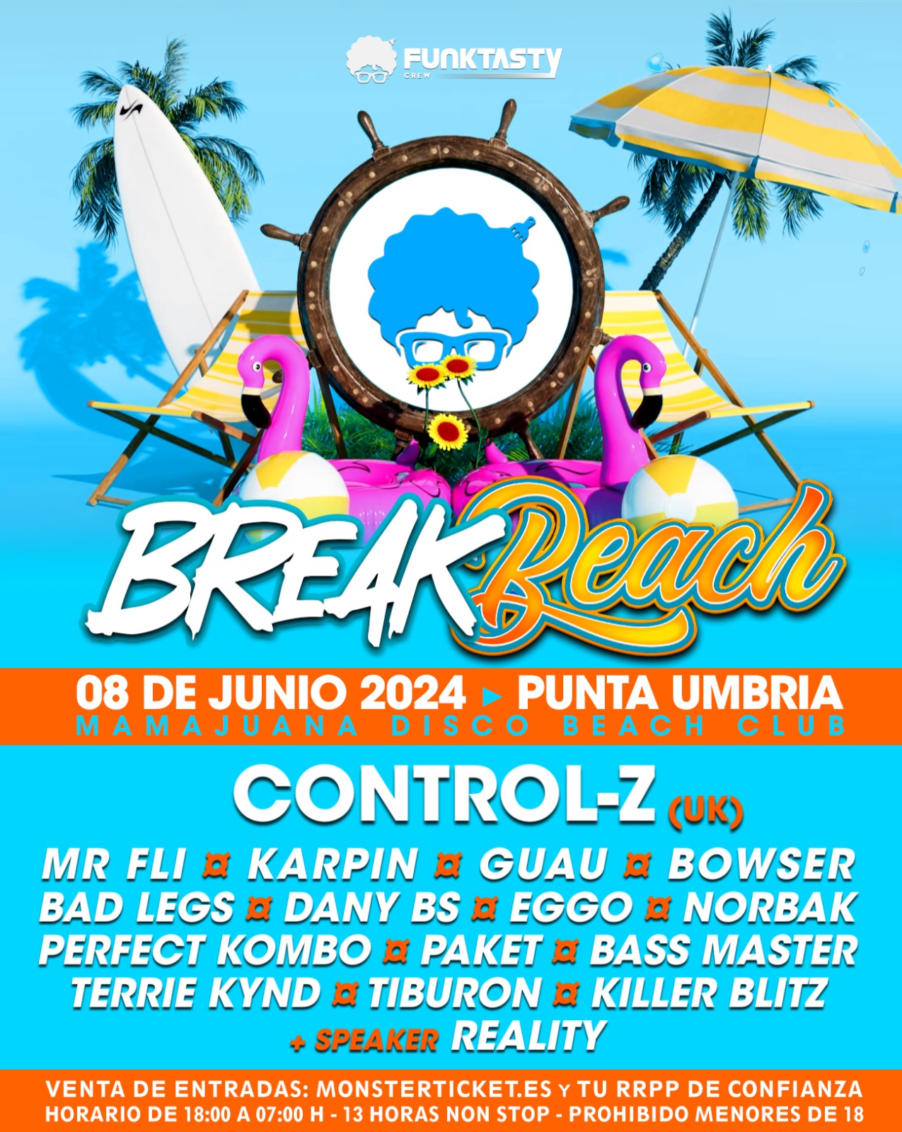 Funktasty presenta BreakBeach