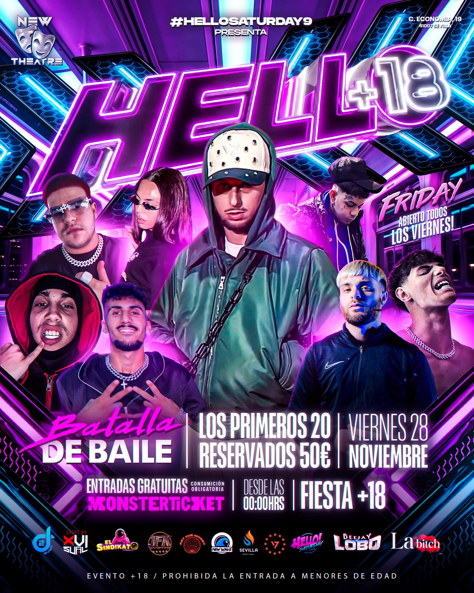 #HelloSaturday - Viernes Batalla de Baile
