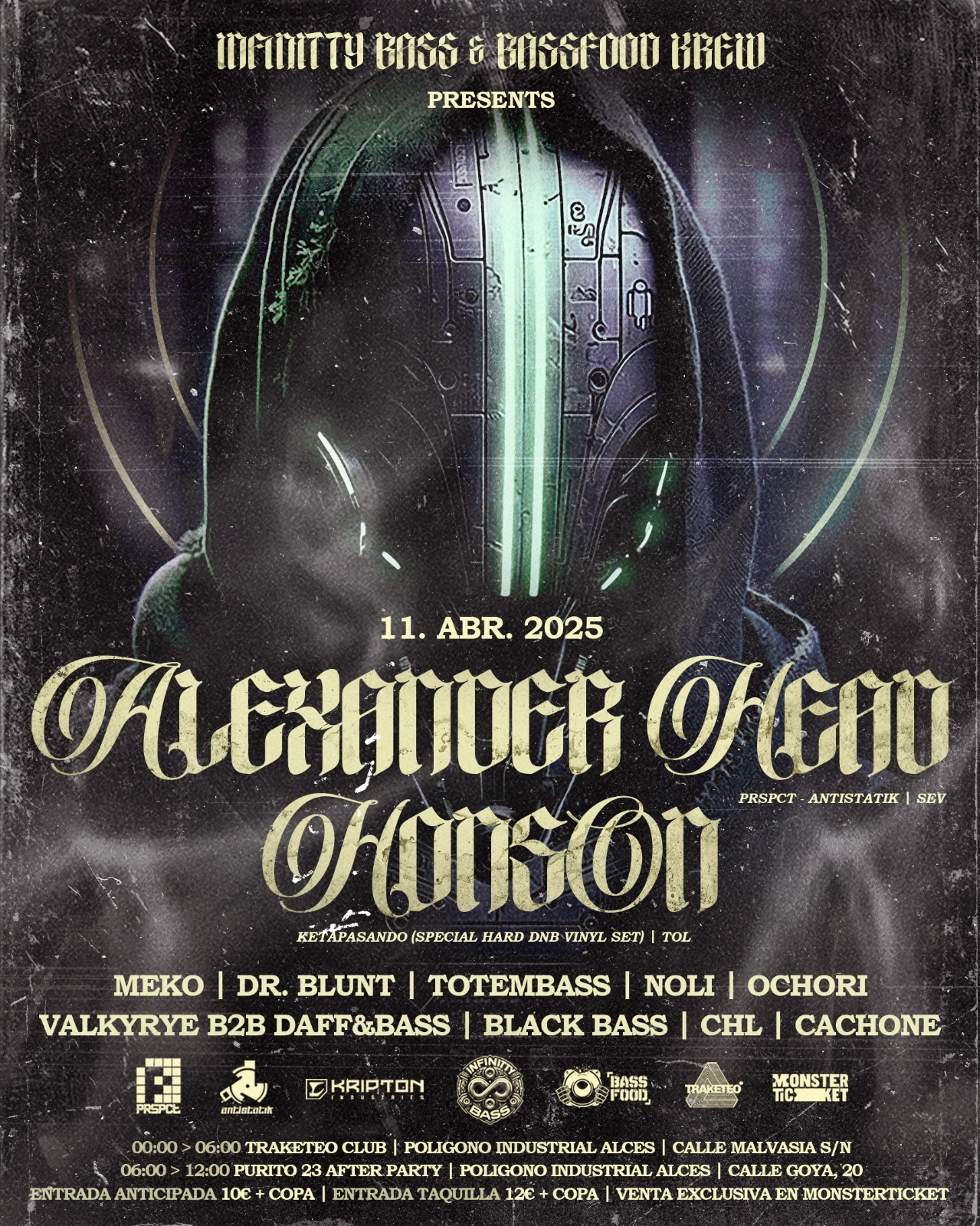 Infinity & Bassfood presents Alexander Head & Honson