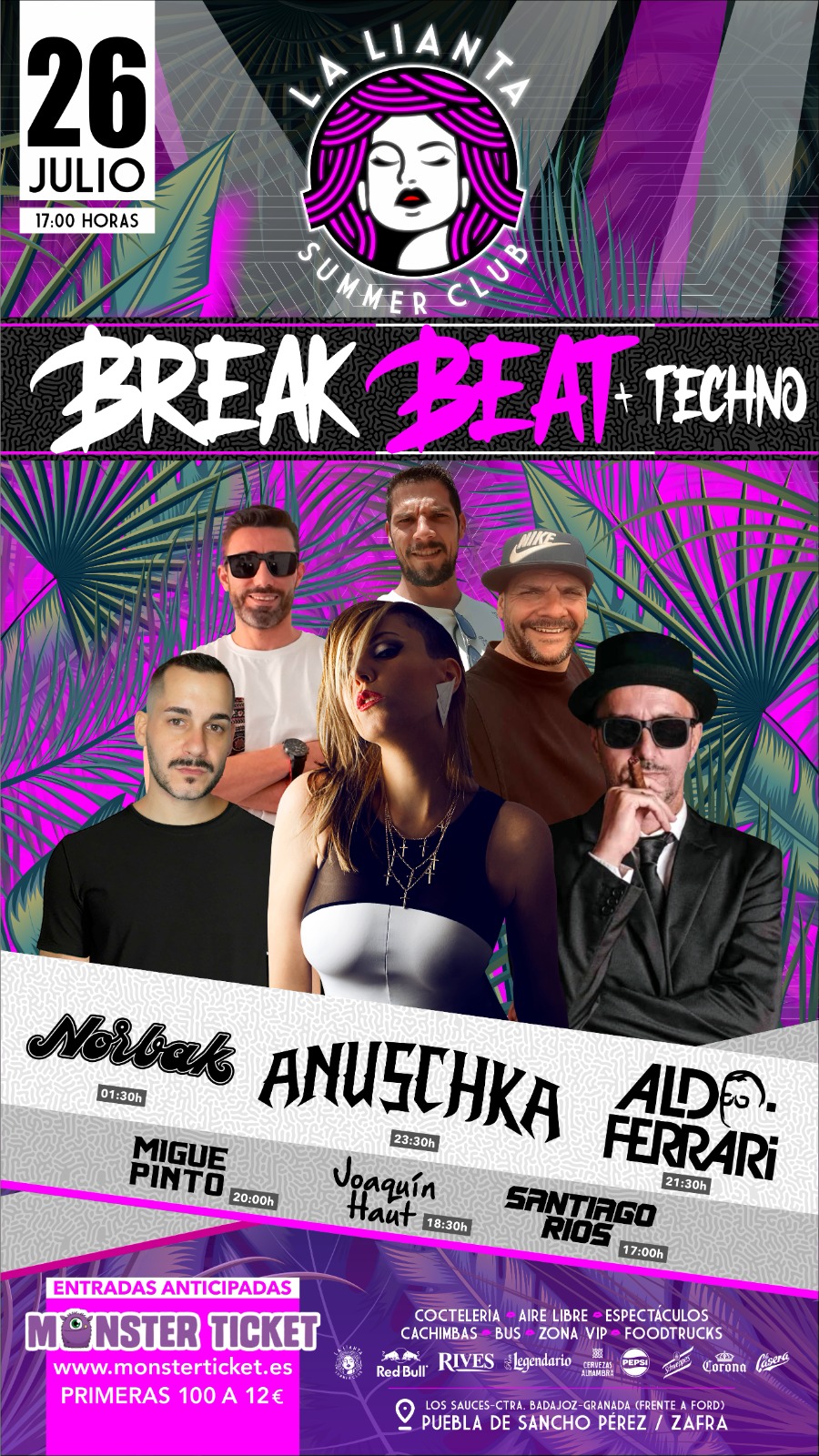 La Lianta Summer Club - Breakbeat + Techno