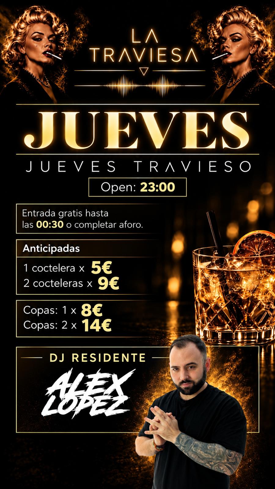 La Traviesa - Jueves Travieso | Jueves 24 Septiembre