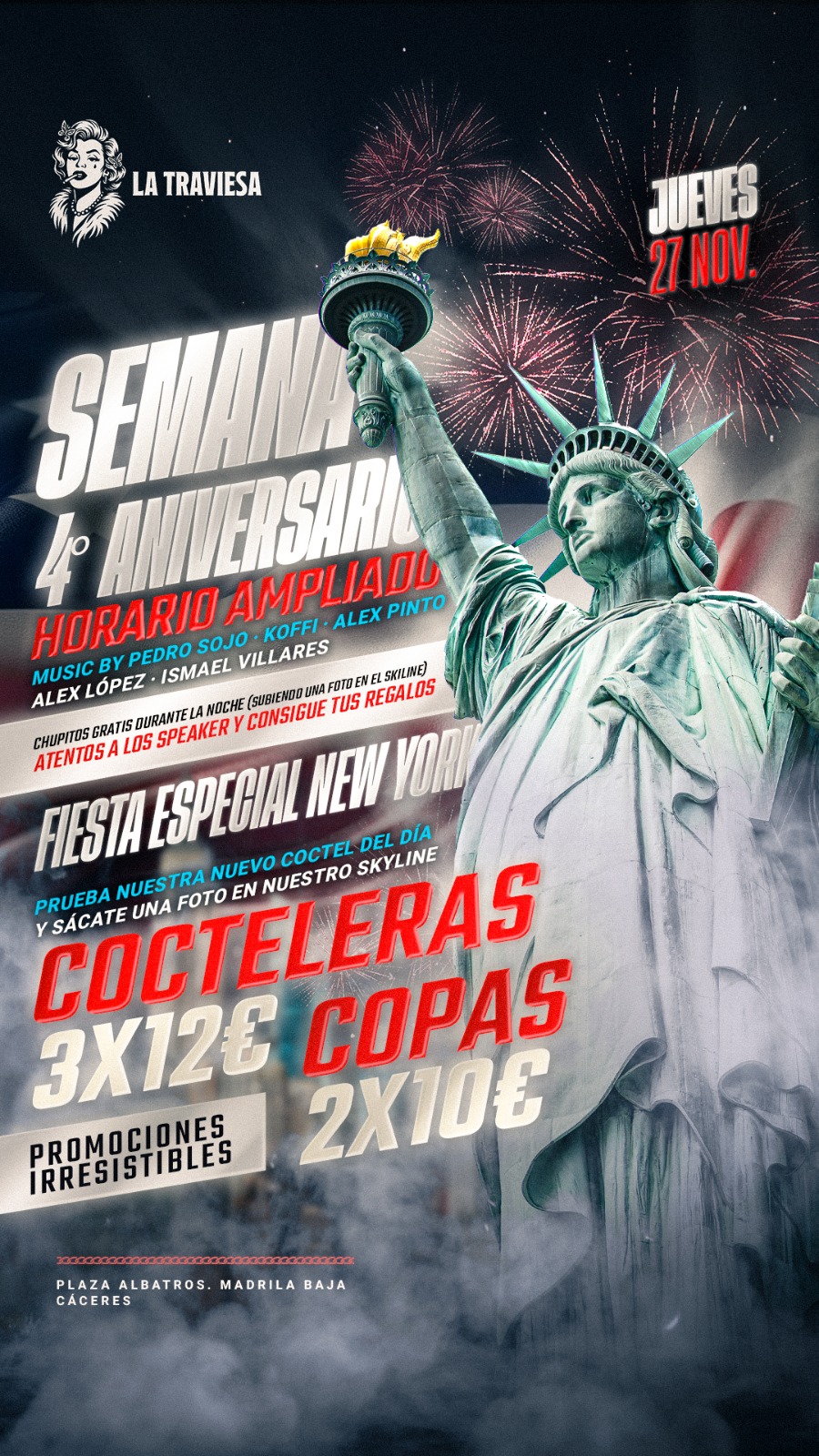 la-traviesa-semana-4-aniversario-jueves-27-noviembre