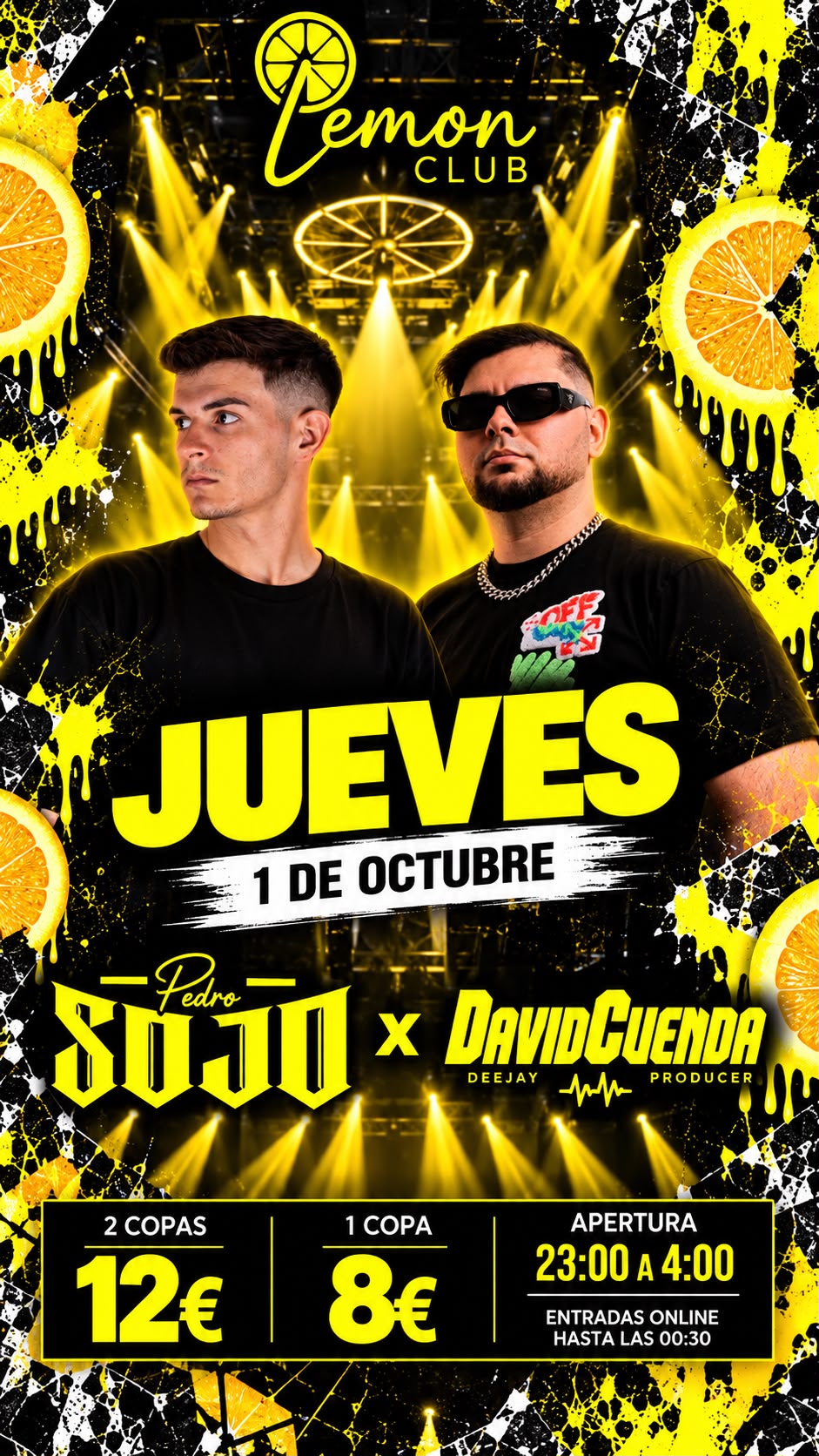 Lemon Club | Jueves 1 Octubre