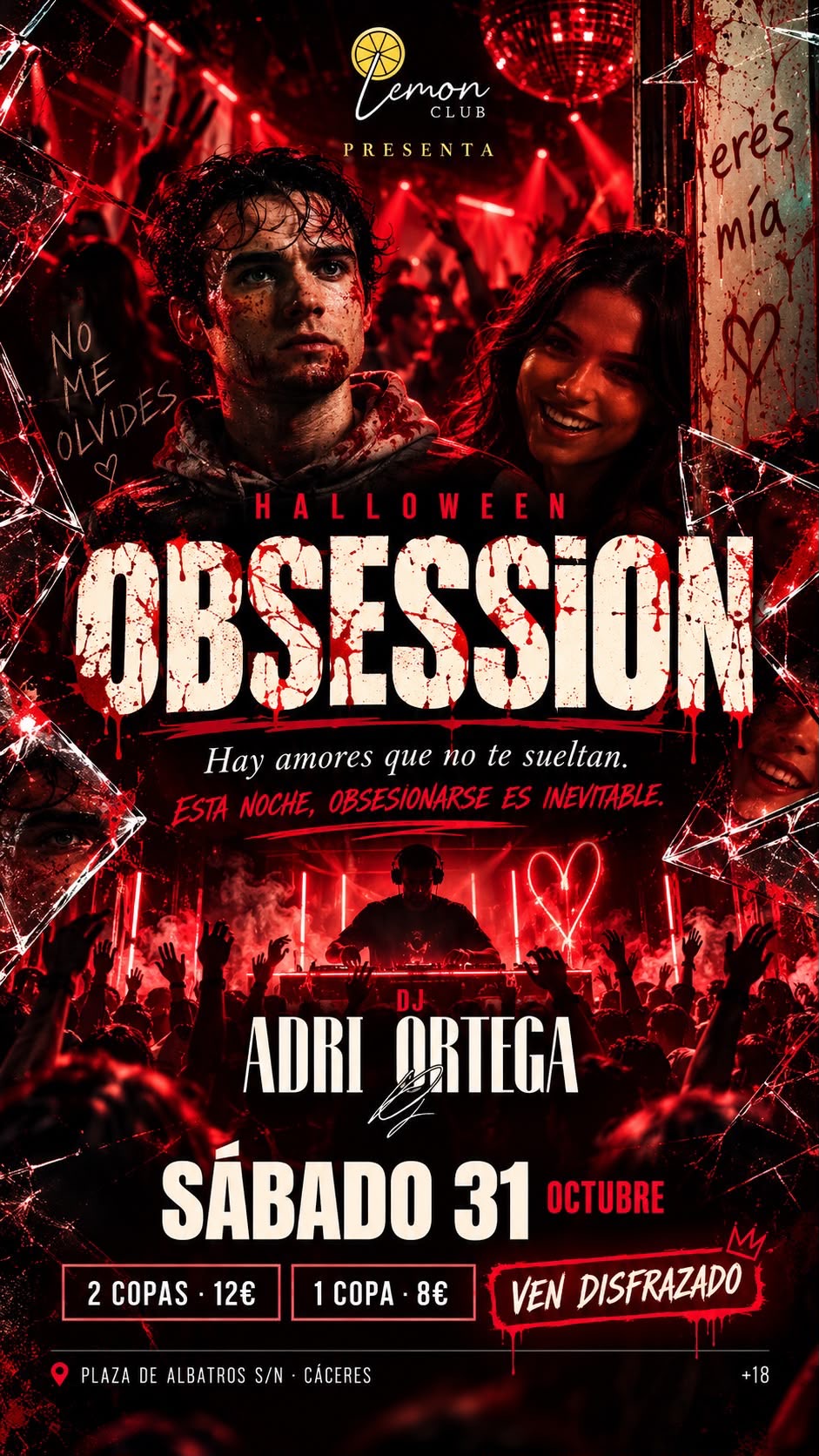 Lemon Halloween Obsession | Sábado 31 Octubre