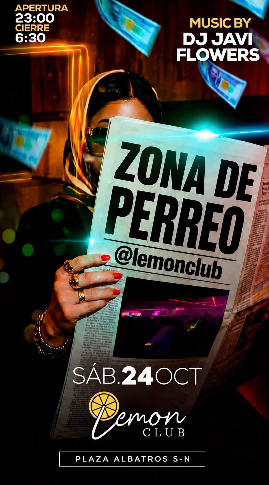 Lemon Zona de Perreo | Sábado 24 Octubre