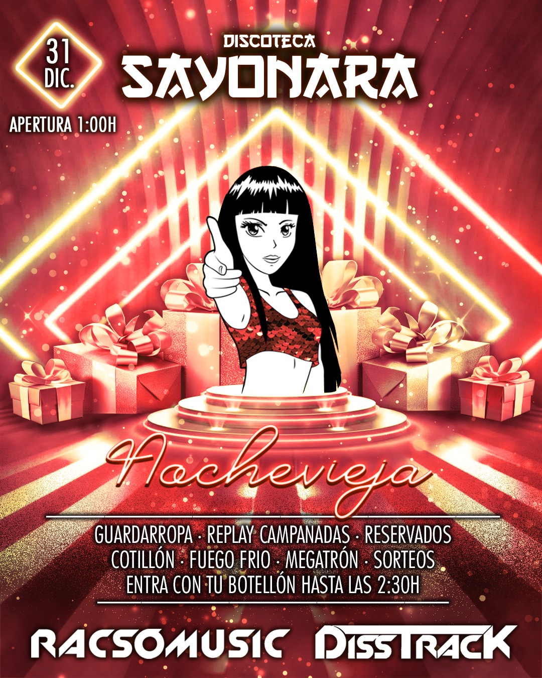 Nochevieja Sayonara 2023