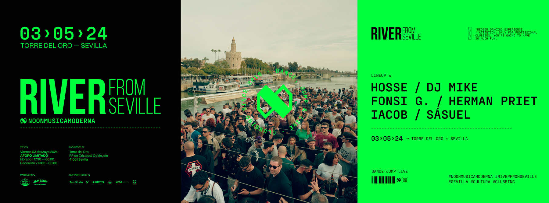Noon Música Moderna presenta River From Seville