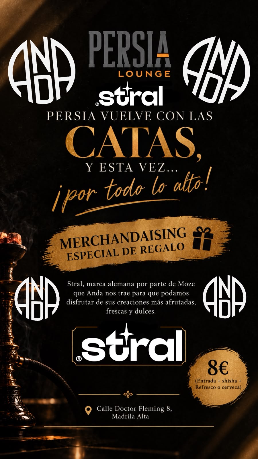 Persia Catas x Stral | Sábado 31 Octubre