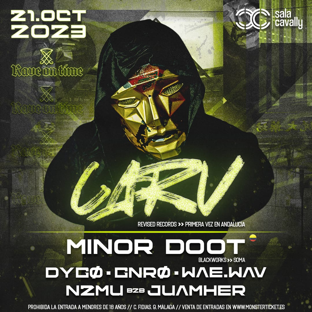 RAVE ON TIME presents CARV