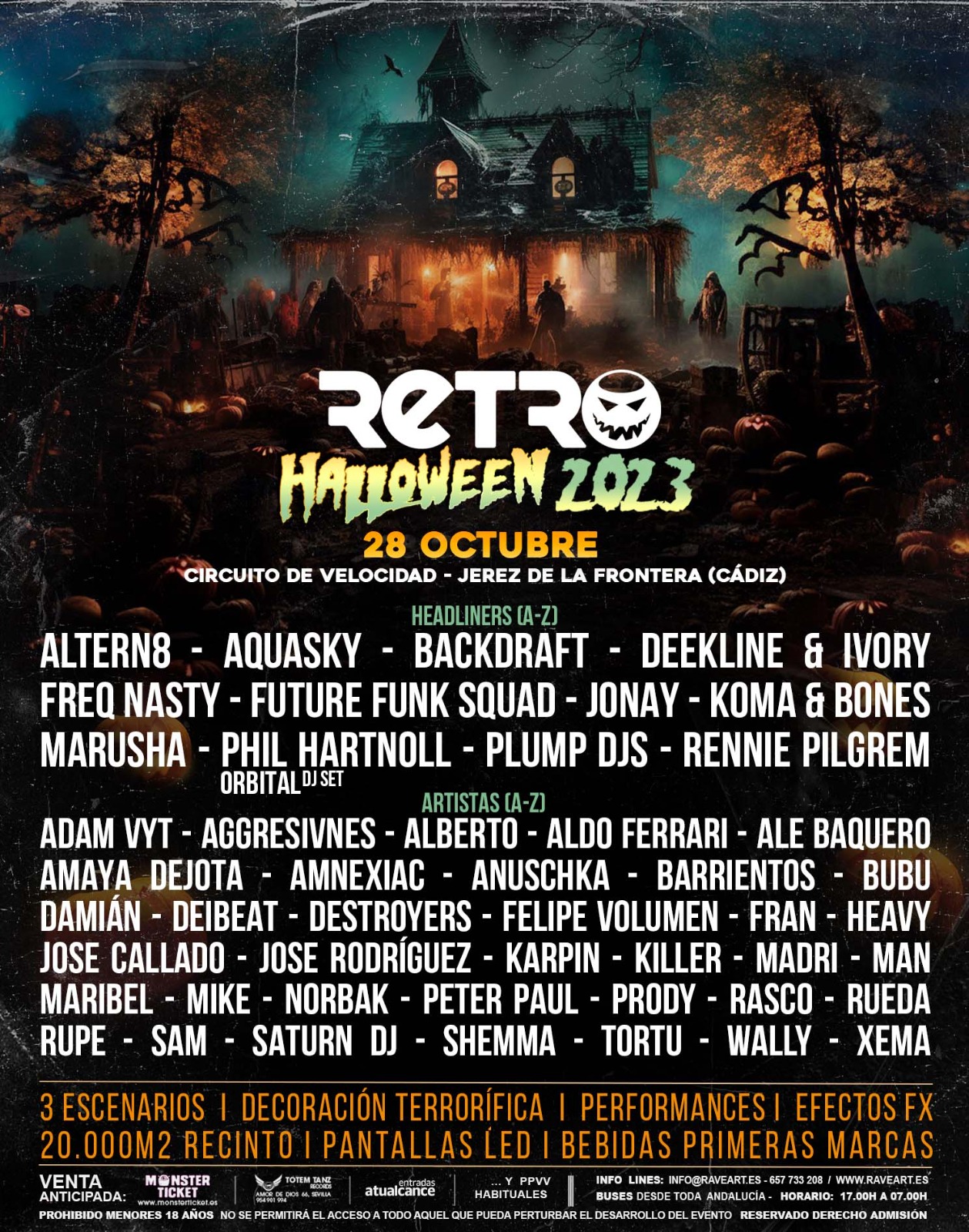 Retro Halloween 2023