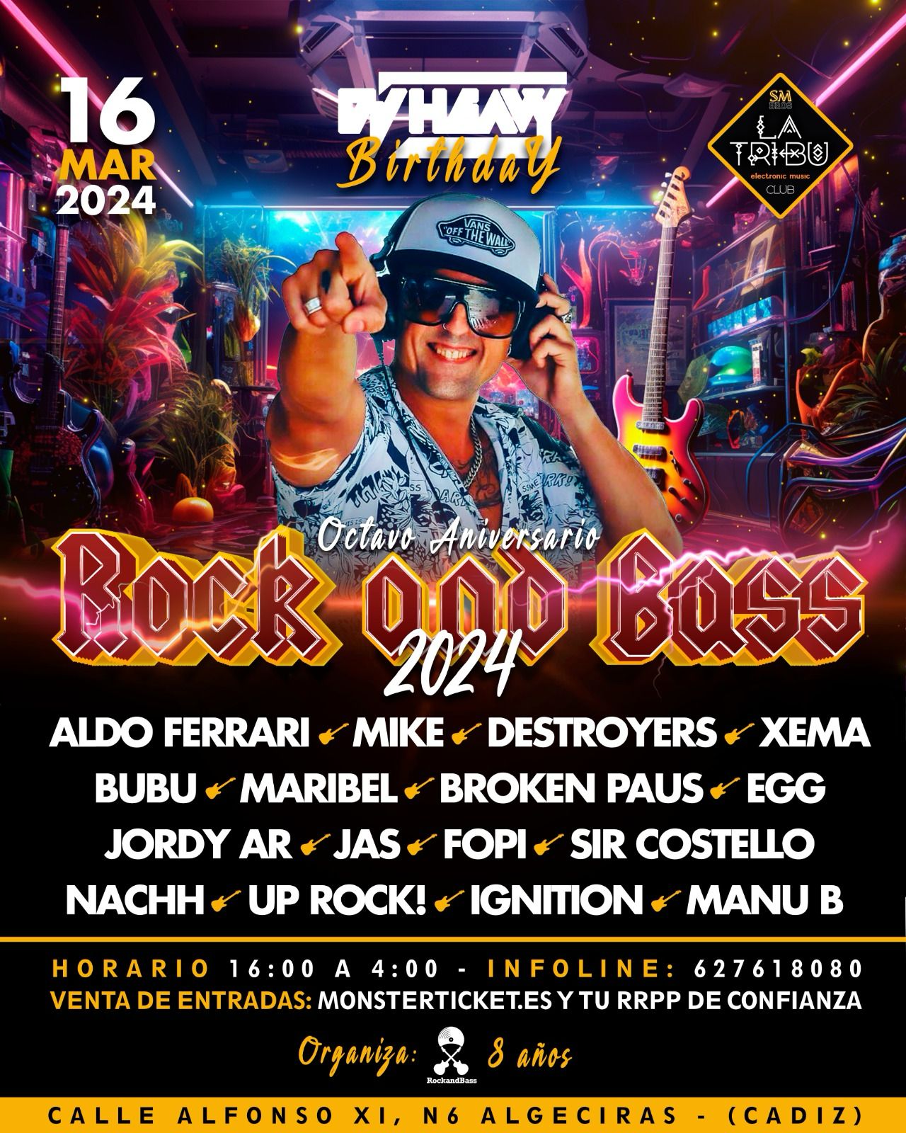 Rock And Bass 2024 (8º Aniv - Dj Heavy Birthday)