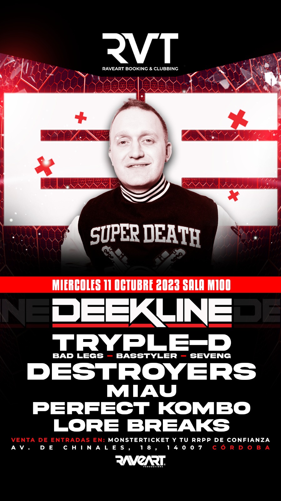 RVT (Raveart Booking & Clubbing) w/ Deekline