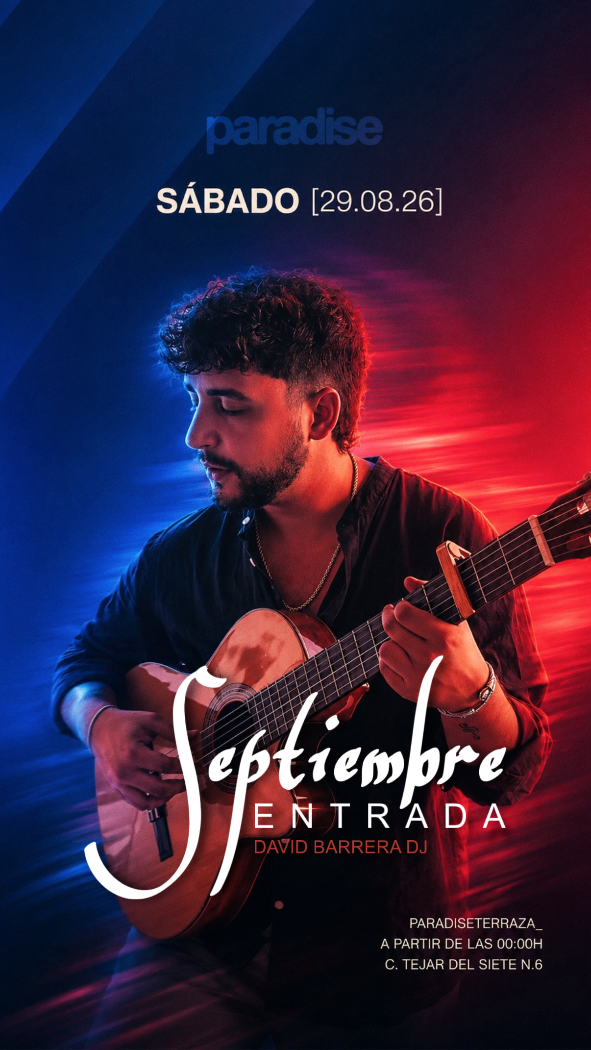 Sábado Entrada Septiembre | Paradise