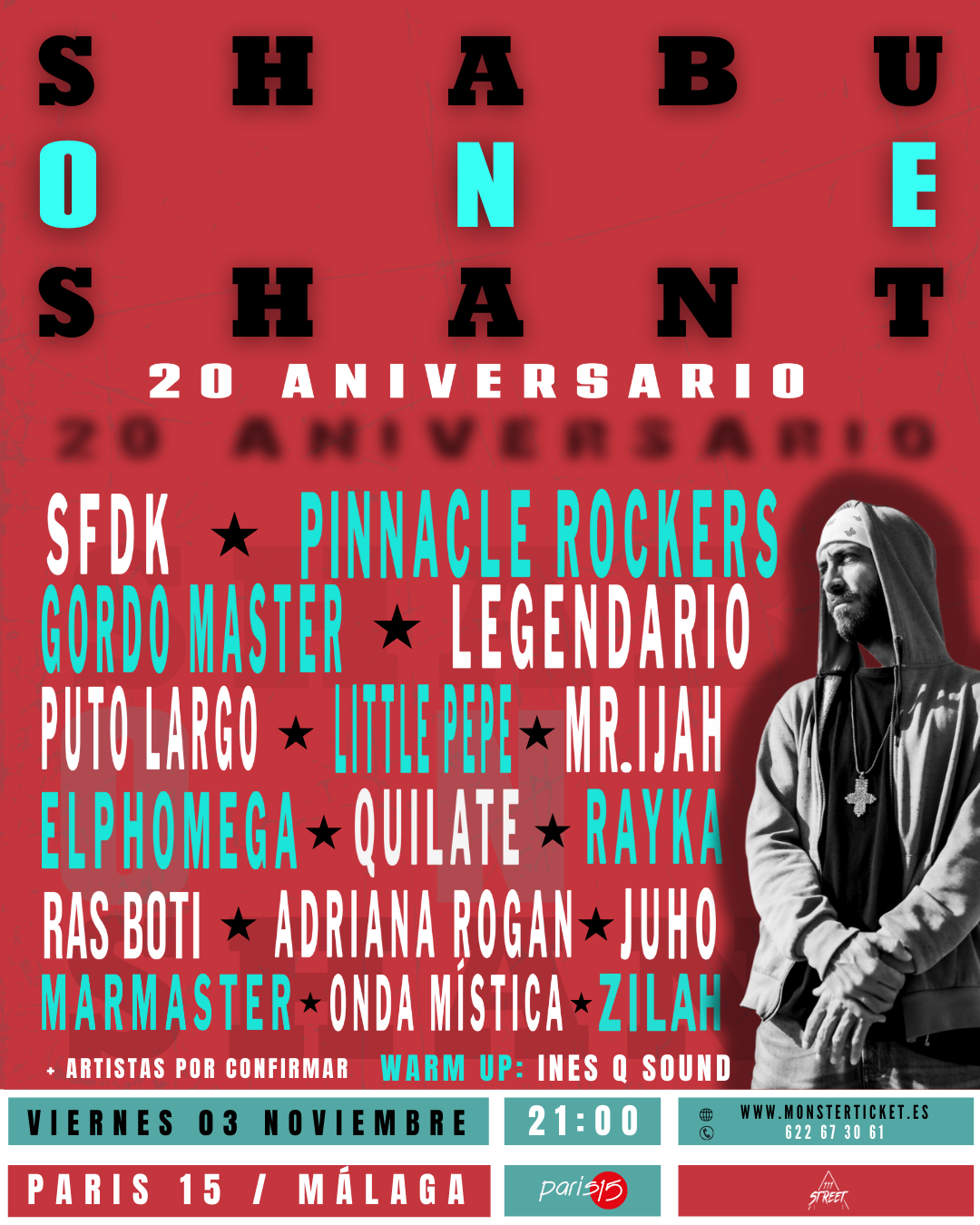 Shabu One Shant - 20 Aniversario