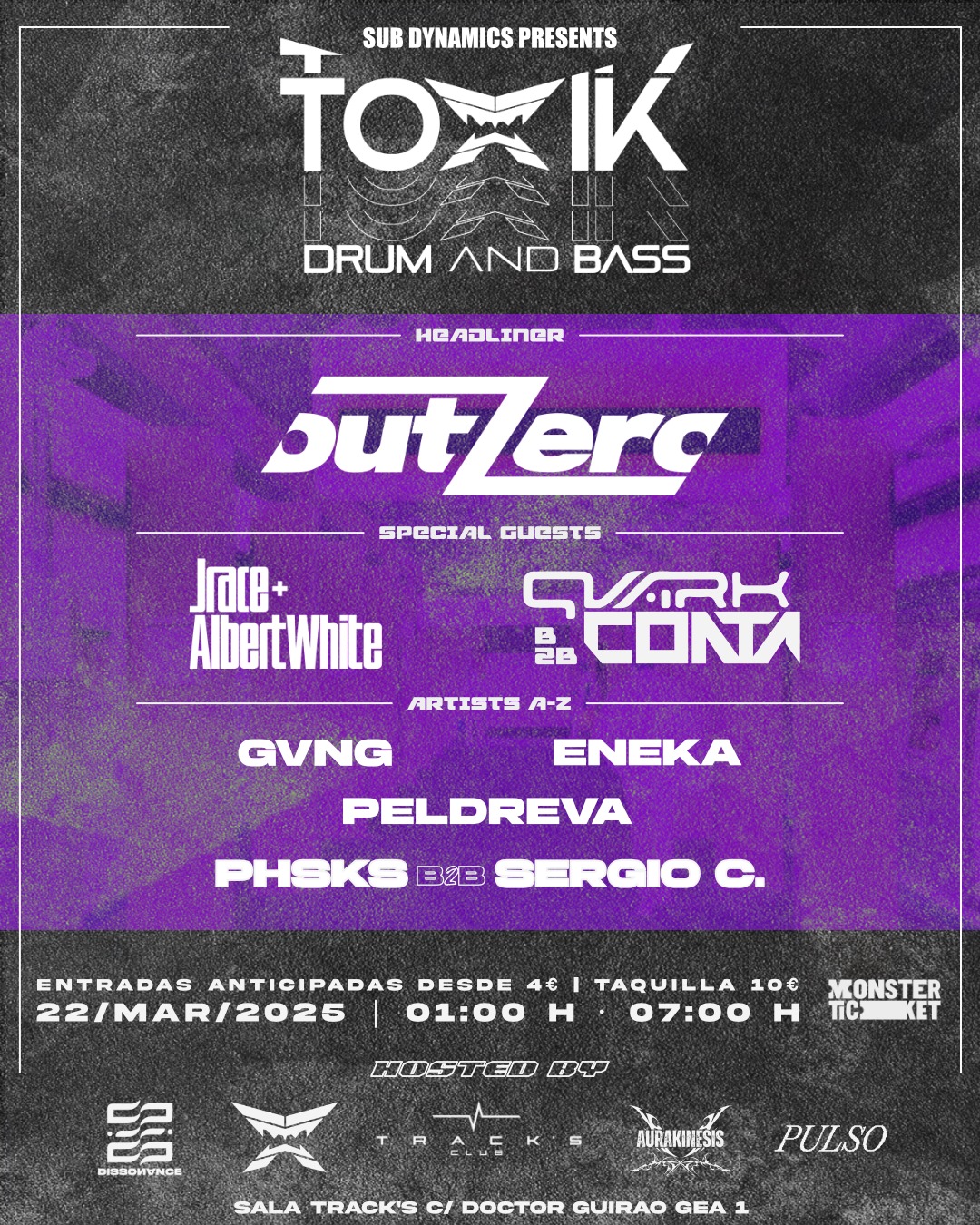 Sub Dynamics Presents TOXIK D&B