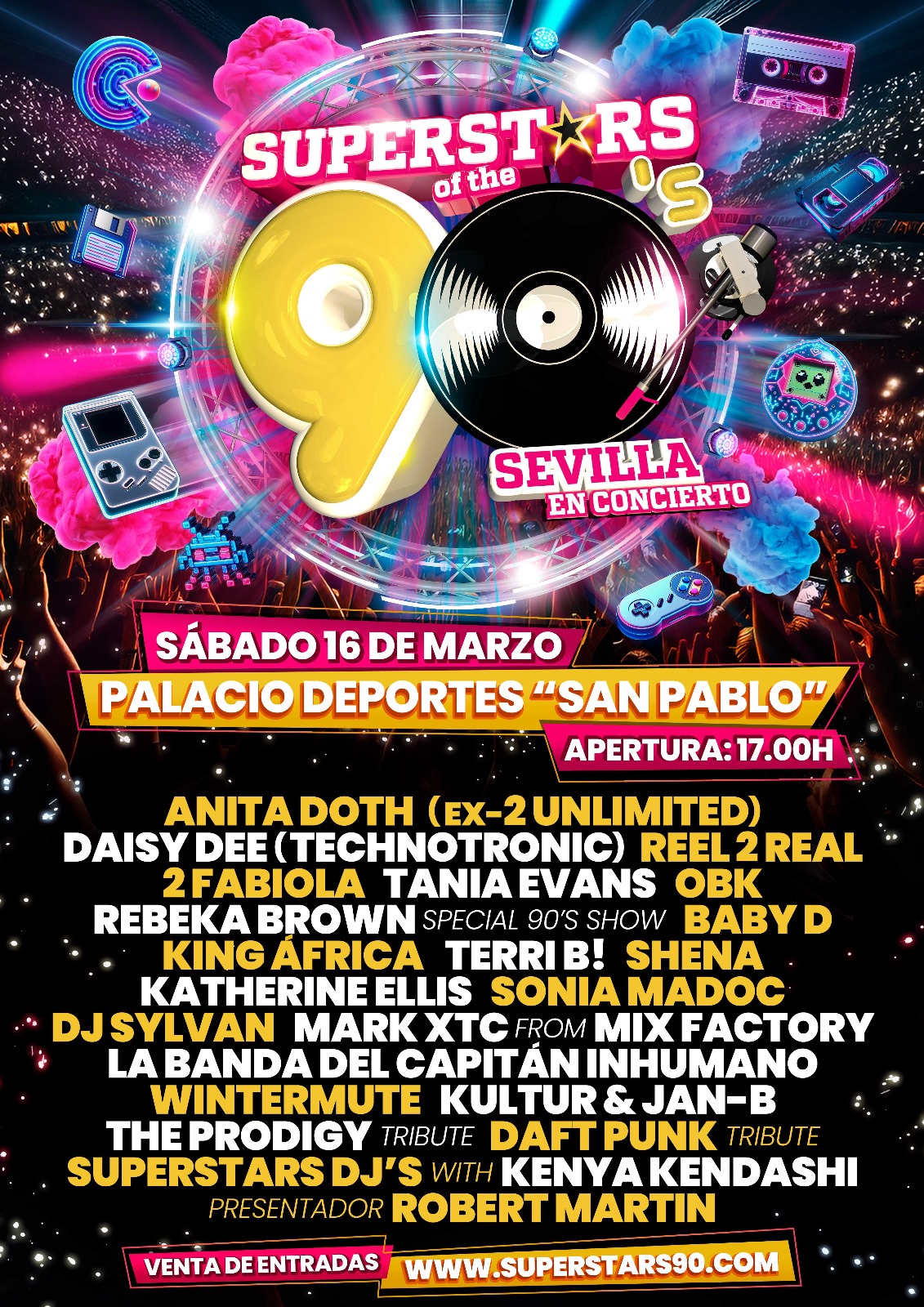 SuperStars of the 90´s Sevilla