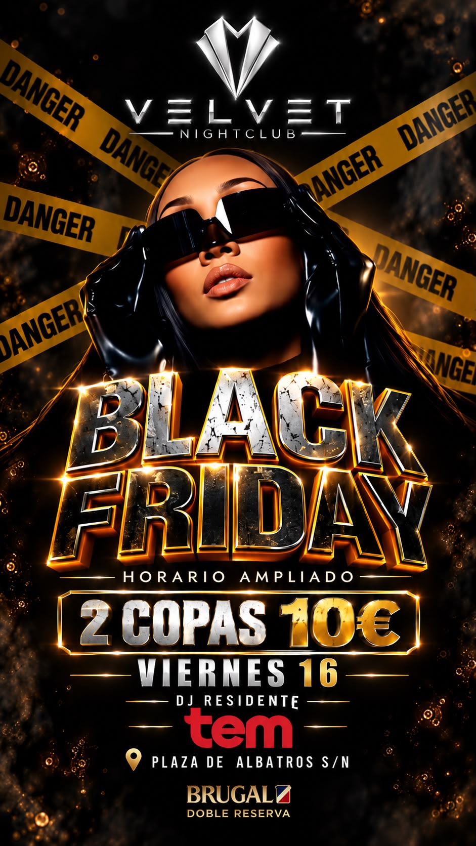 Velvet Black Friday | Viernes 16 Octubre