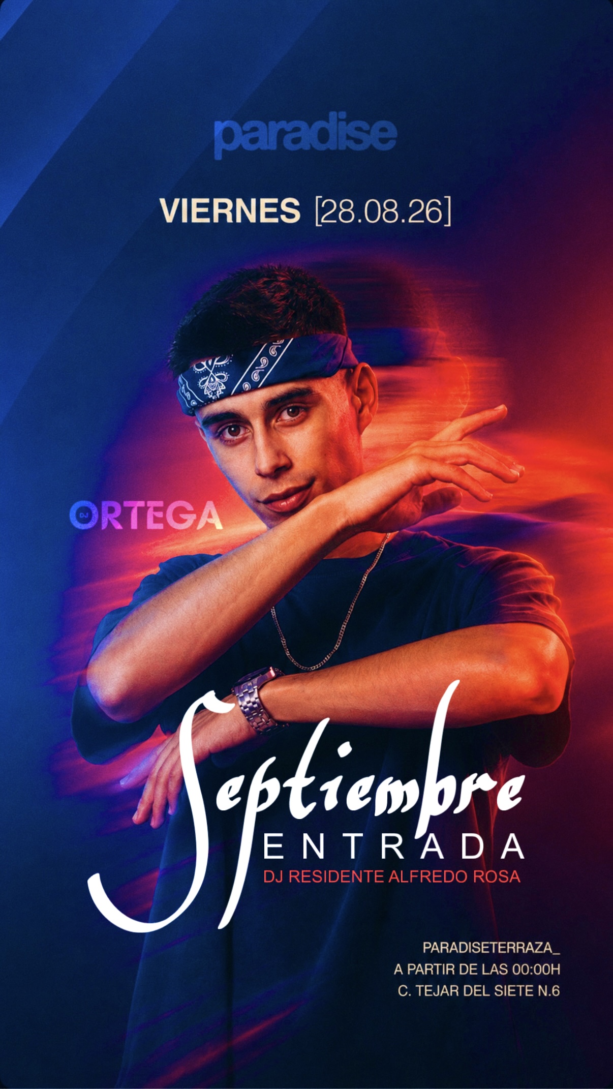 Viernes Entrada Septiembre | Paradise